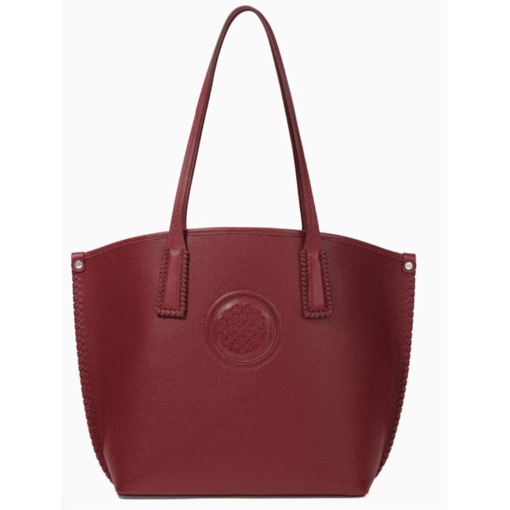 BRIGHTON Viviana Ferrara Ruby Red Large Tote Bag Style H38117 MSRP: $475 NWT